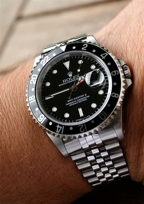 rolex gmt master ii blau schwarz|Rolex gmt black and gray.